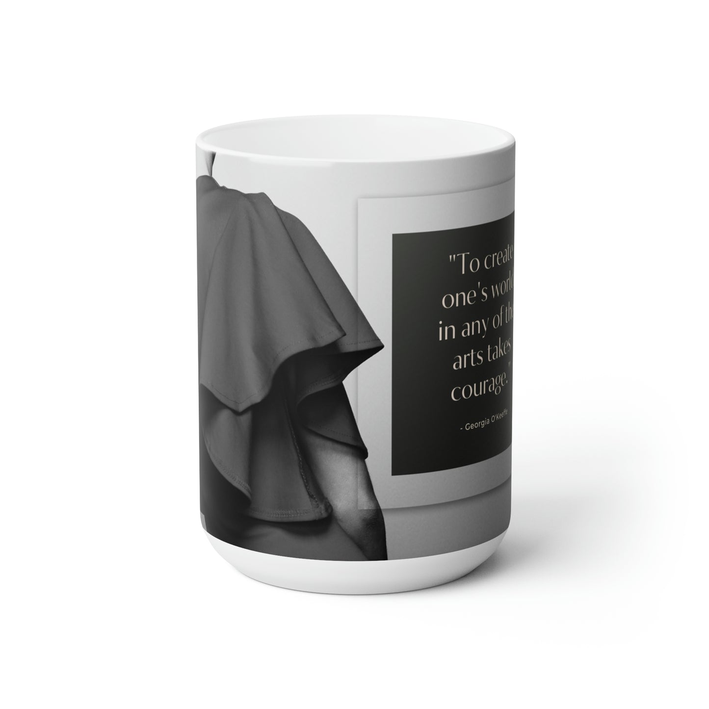 Courage, Ceramic Mug 15oz