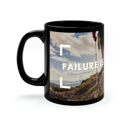 Failure is Impossible, 11oz Black Mug