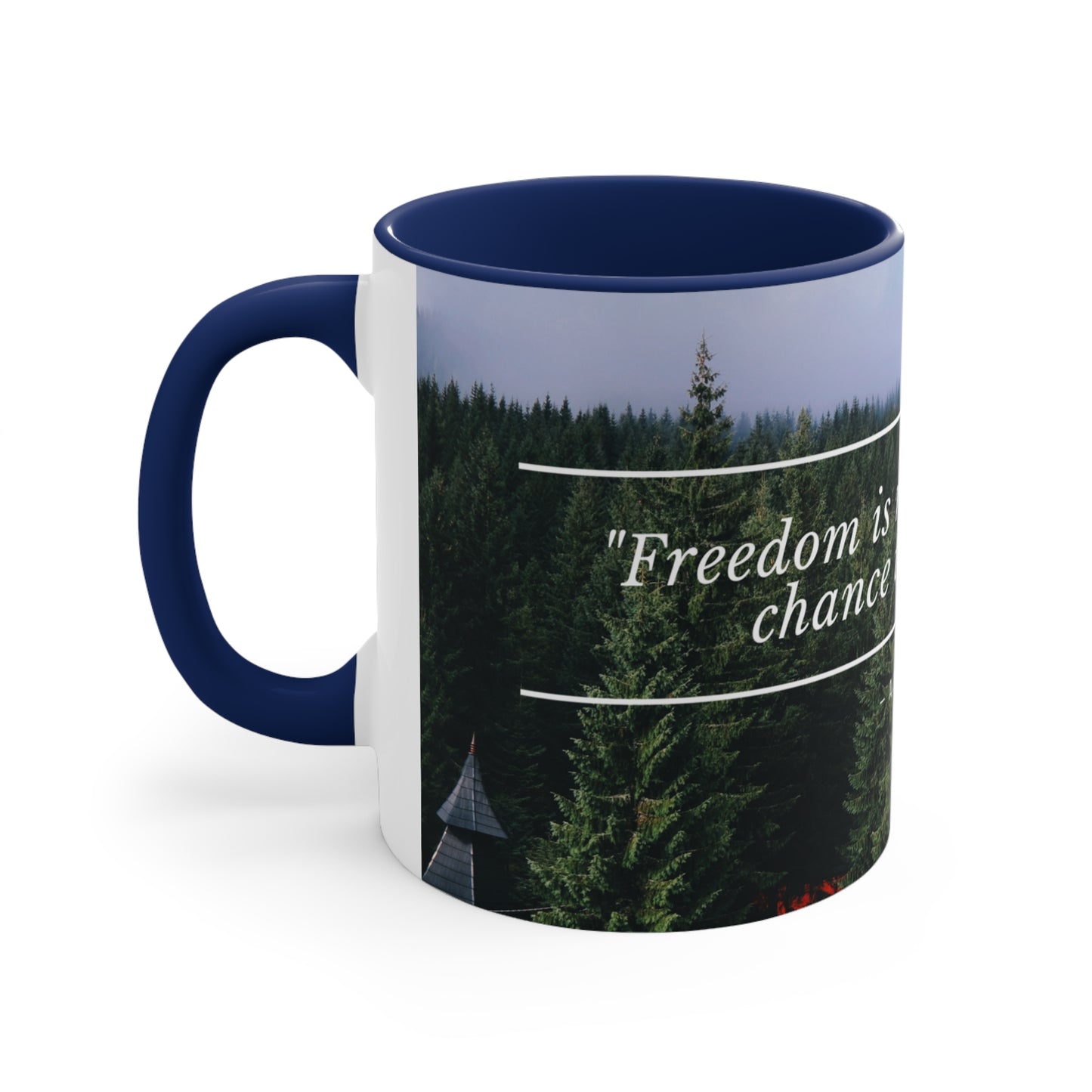 Freedom's Potential, Accent Coffee Mug, 11oz