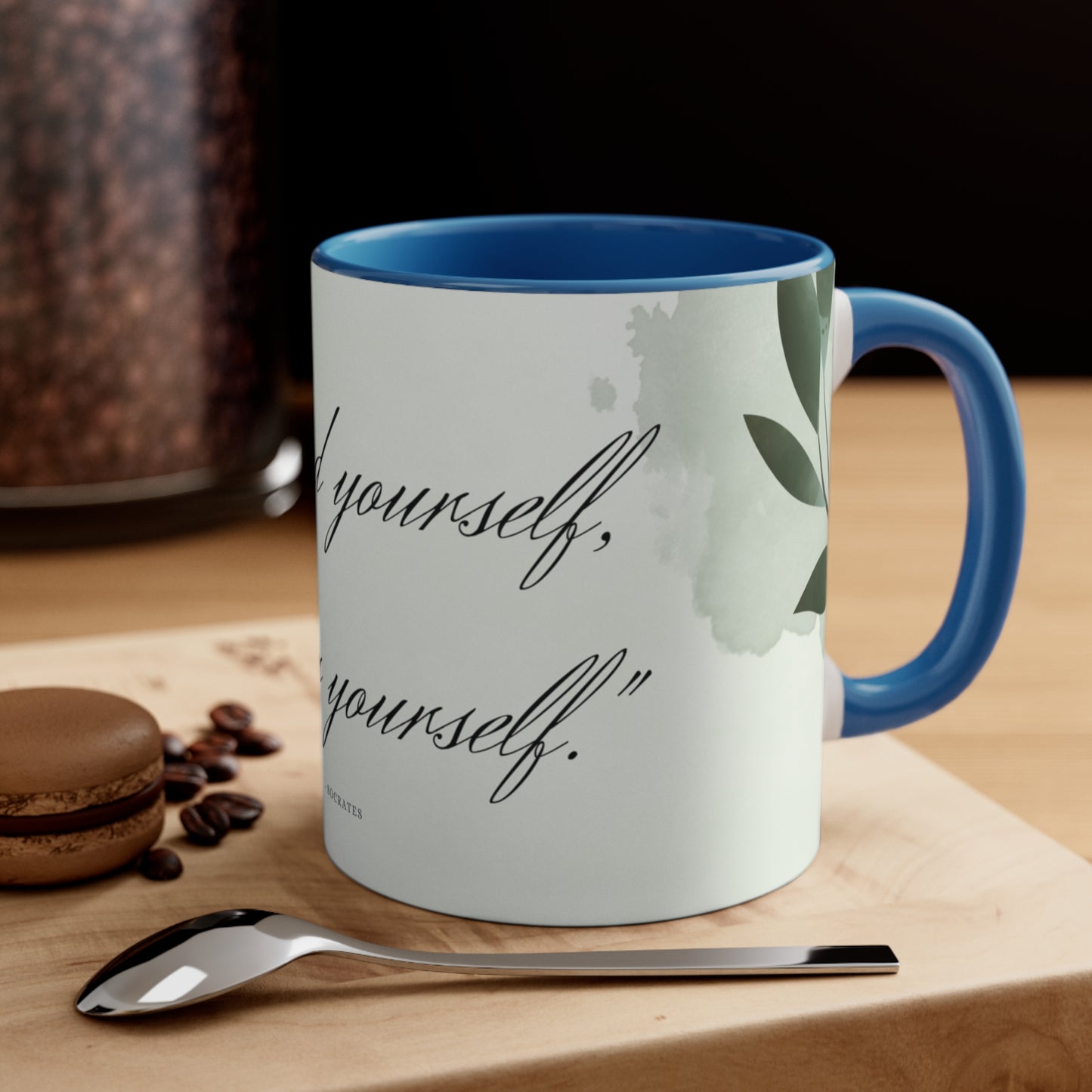 Self-Discovery Wisdom, Accent Coffee Mug, 11oz