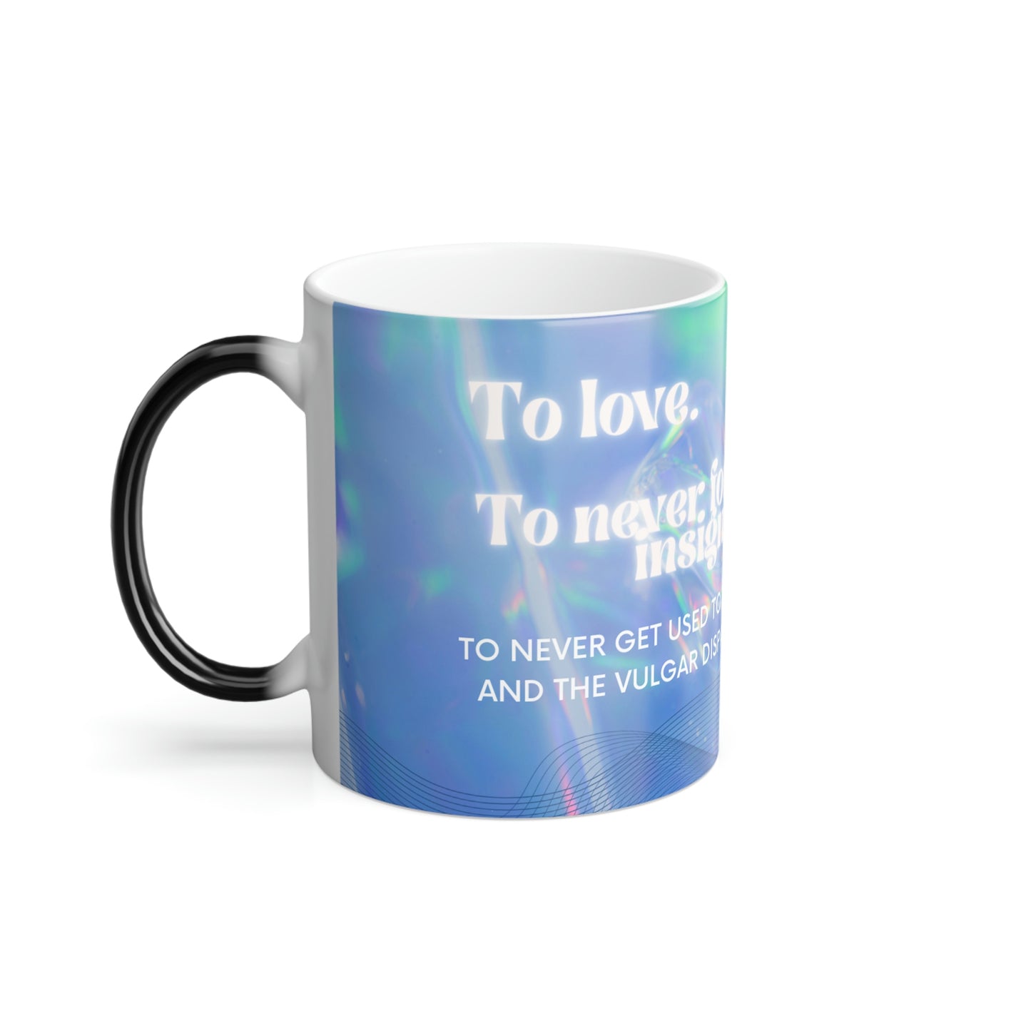 Life's Paradoxes, Color Morphing Mug, 11oz
