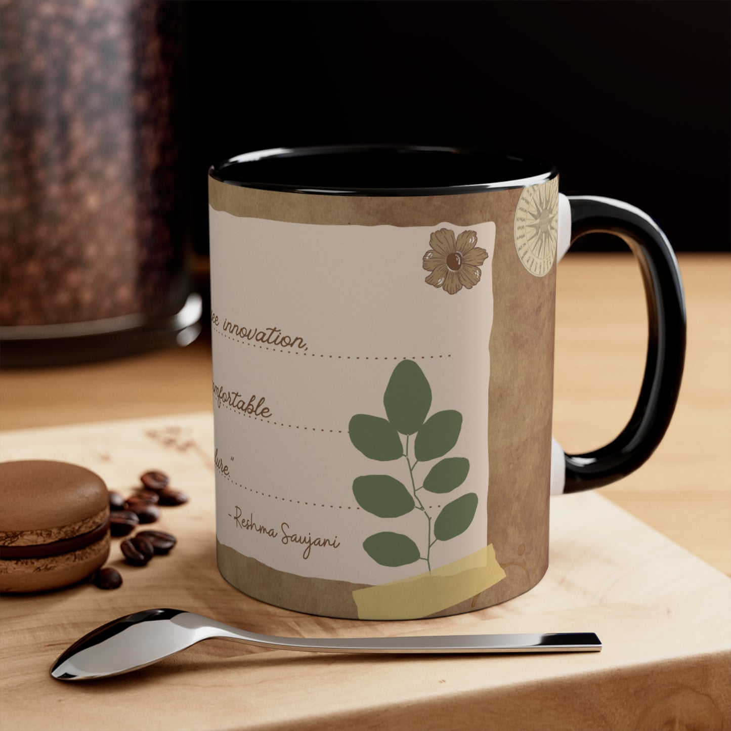 Innovation's Gamble, Accent Coffee Mug, 11oz