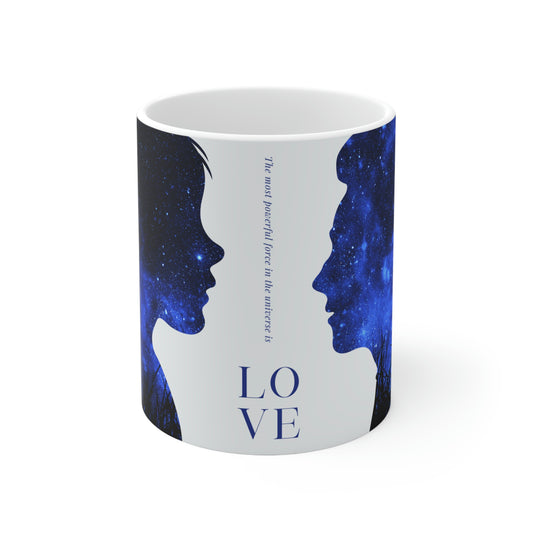 Powerful Force is Love, Ceramic Mug 11oz