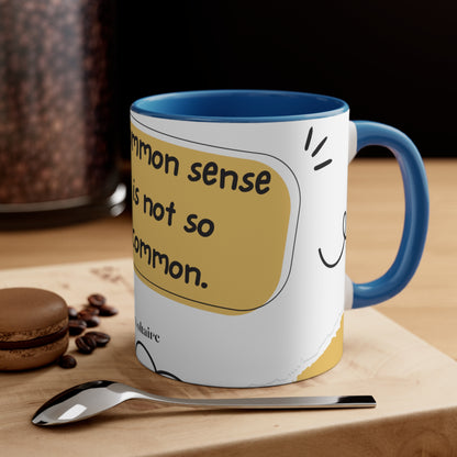 Common Sense，特色咖啡杯，11 盎司